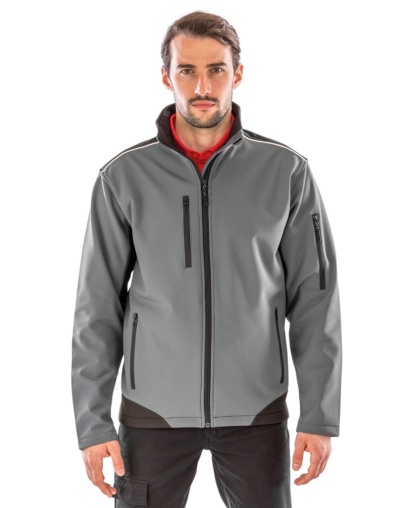Veste de travail softshell Ripstop avec Cordura® (R124)