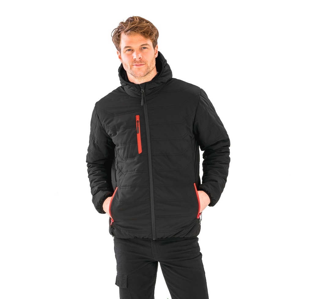 Veste matelassée black compass recyclée (R240X)