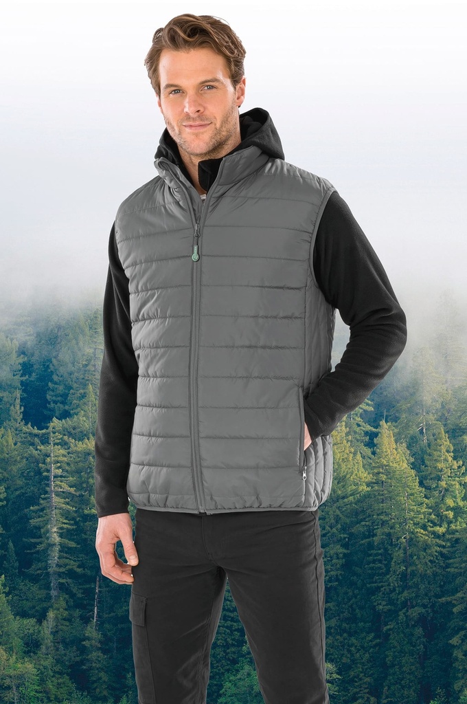 Bodywarmer recyclé et matelassé Core (R244X)
