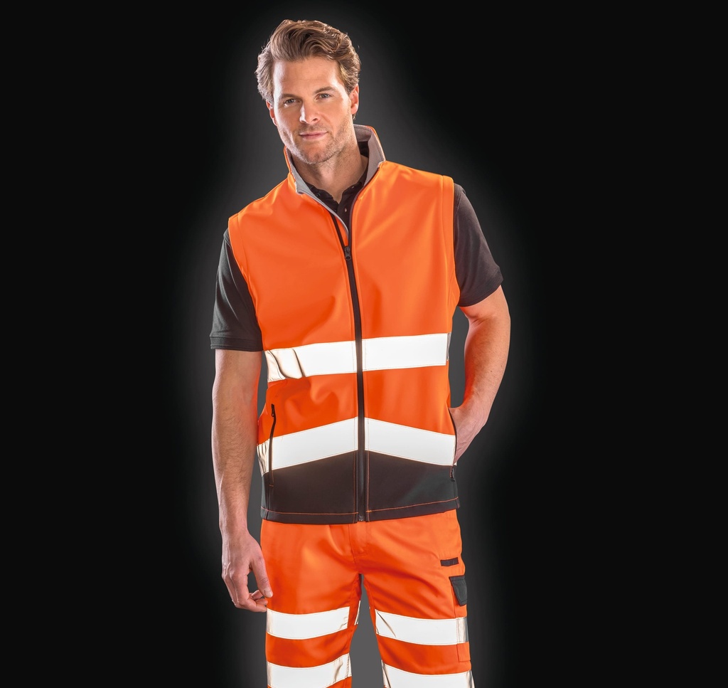 Gilet softshell High Viz (R451X)