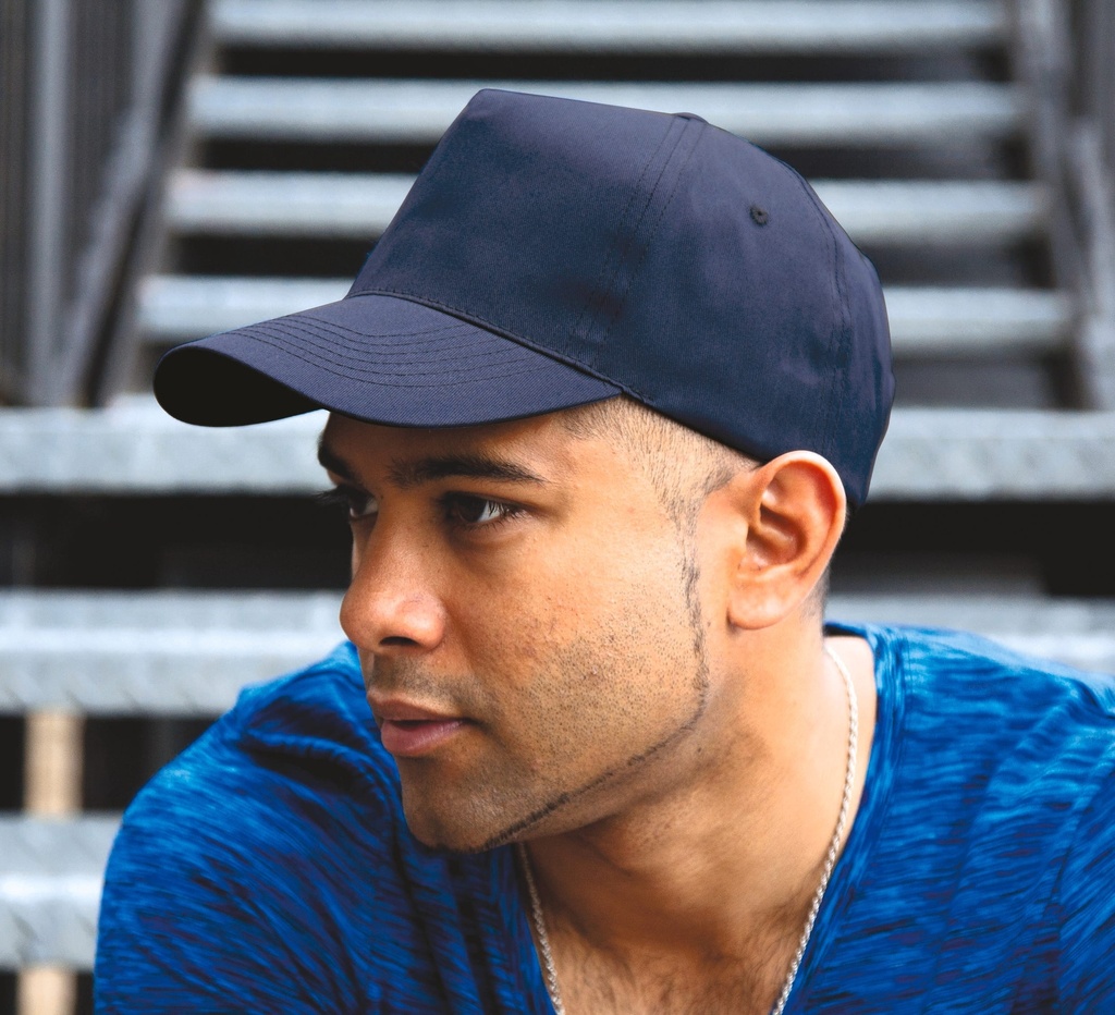 [RC080X-Orange-One size] Casquette Houston (RC080X) (Orange)