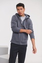 Sweat-shirt zippé capuche Authentic homme (RU266M)