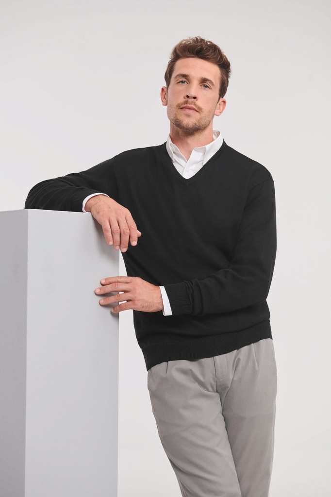 Pullover homme col v (RU710M)