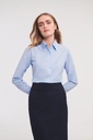 Chemise femme manches longues Oxford (RU932F)