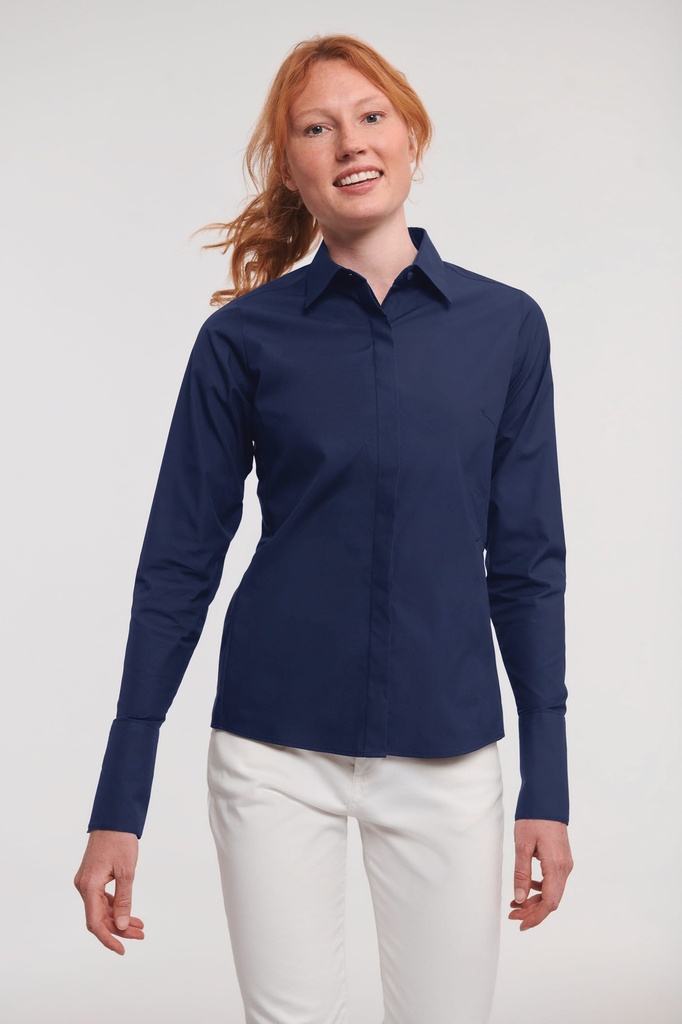 Chemise femme manches longues Ultimate stretch (RU960F)
