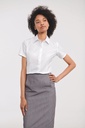 Chemise femme manche courtes à chevrons (RU963F)