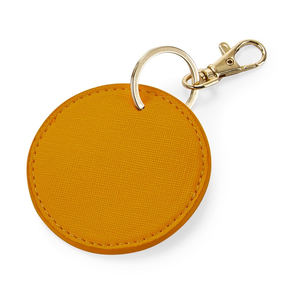 [BG745-Black-One size] Porte-clés rond (BG745) (Black)