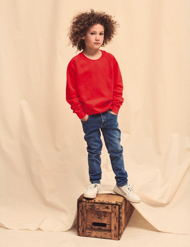 Sweat-shirt enfant manches raglan (62-039-0) (SC62039)