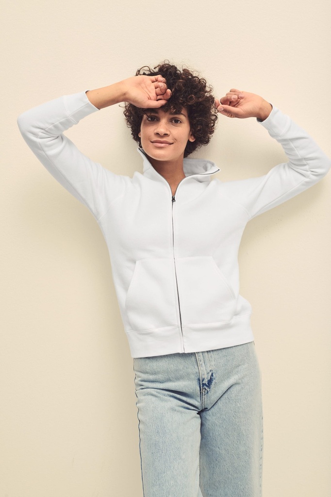 Veste femme molleton zippée Premium (62-116-0) (SC62116)