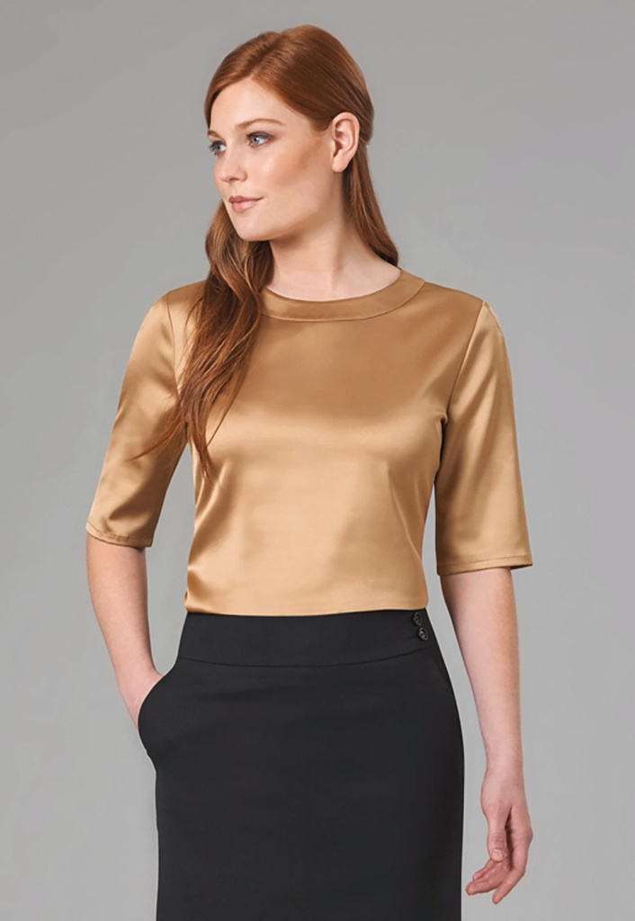 [BT2362-Gold-8 uk] Blouse Ravenna (BT2362) (Gold, 8 uk)