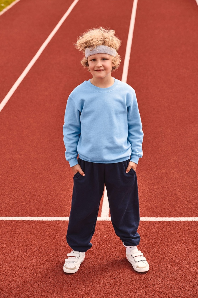 Pantalon de jogging enfant bas elastiqué (64-051-0) (SC64051)