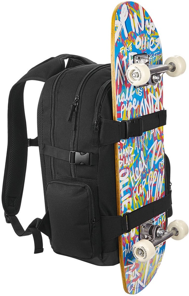 [BG853-Black-One size] Sac à dos skater old school (BG853)