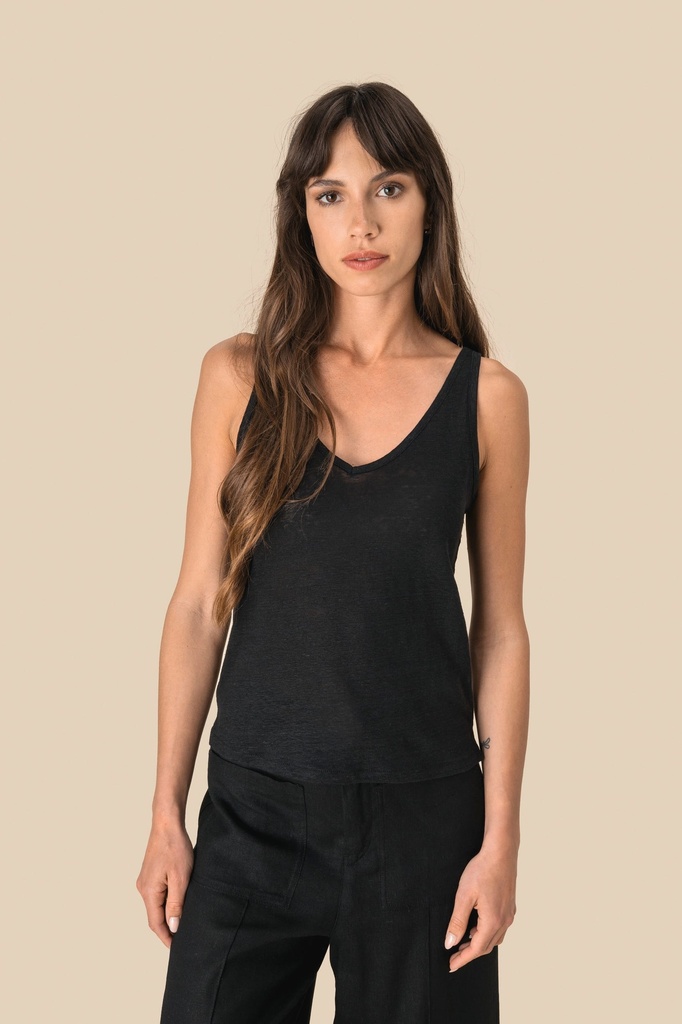 Débardeur en lin femme (SP343)