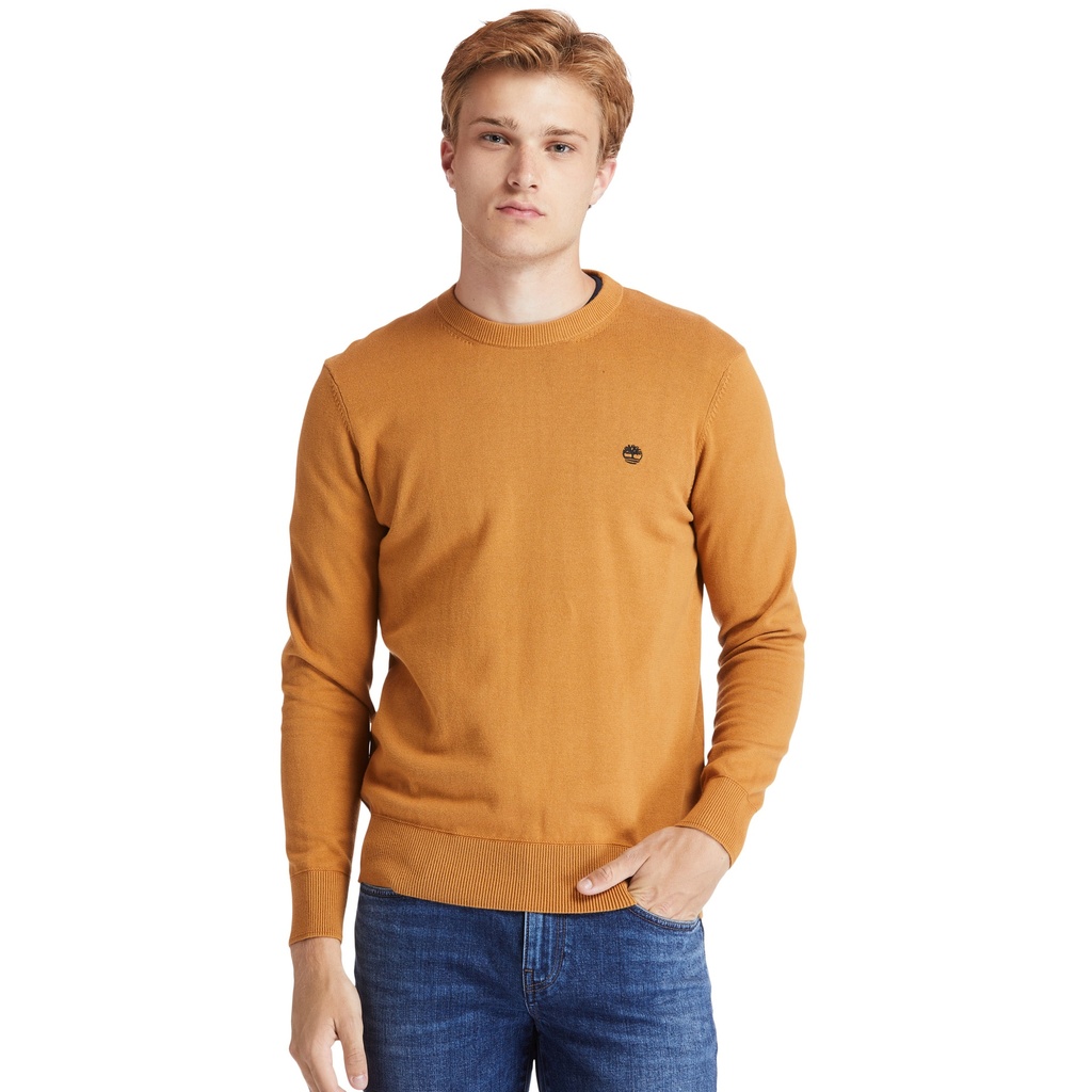 Pull coton bio col rond williams river (TB0A2BMM)