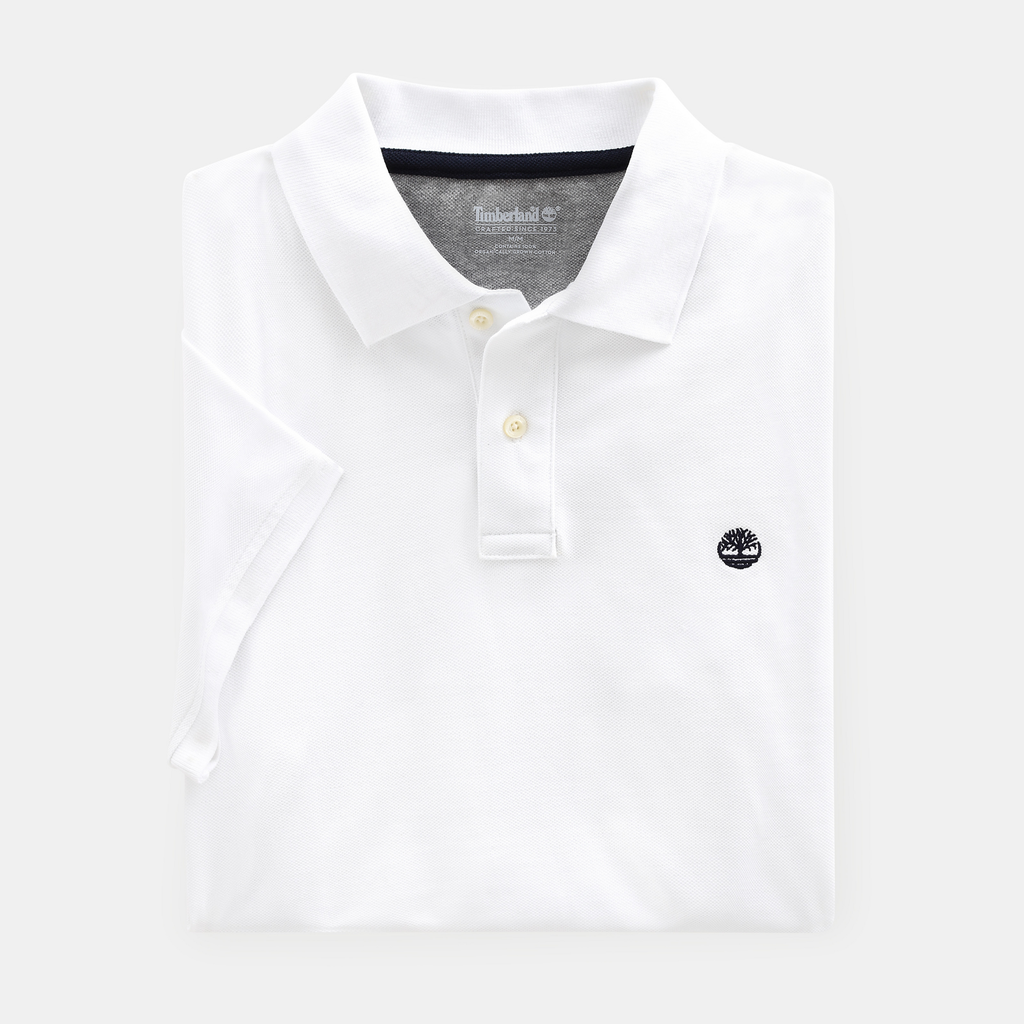 Polo coton piqué bio manches courtes Millers River (TB0A26N4)