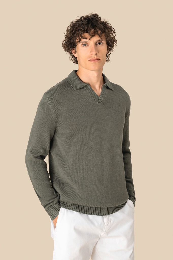 Pull homme à col polo (SP901)