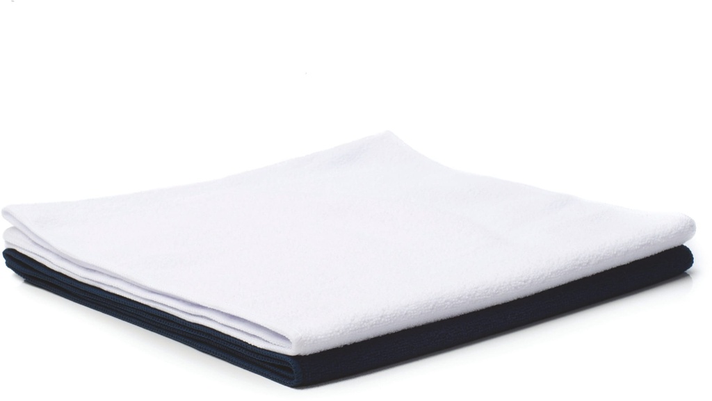 [TC017-White-One size] Serviette de sport microfibre (TC017) (White)