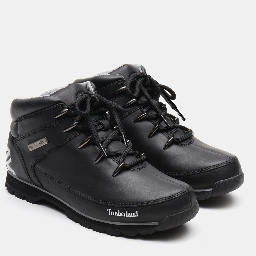 [TBA17JR-Black-7 us] Chaussures Euro Sprint Mid Hiker (TBA17JR) (Black, 7 us)