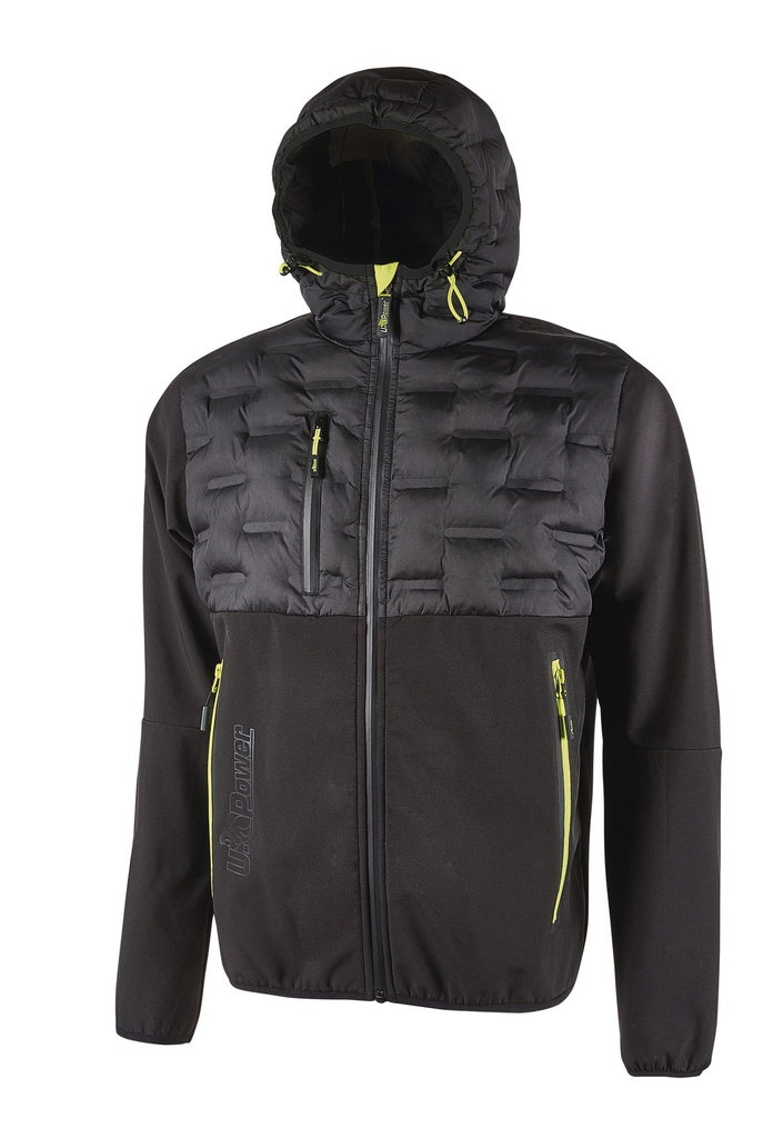 [UPFU213-Deep blue-S] Veste hybride Spock homme (UPFU213) (Deep blue, S)