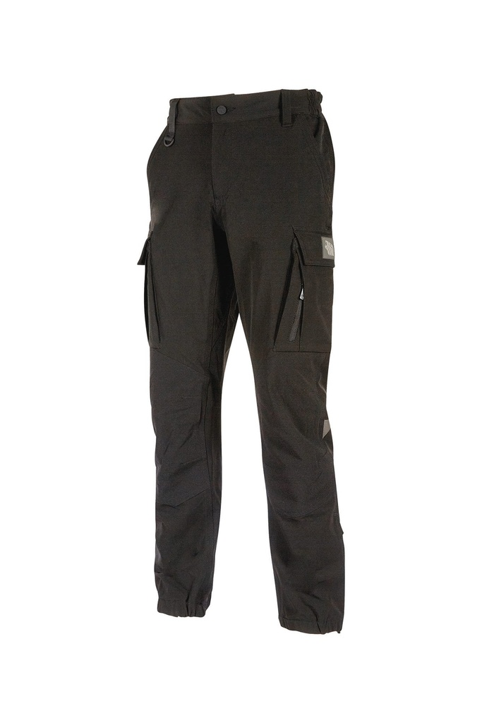 [UPFU342-Black / black-S] Pantalon technique Trek (UPFU342) (Black / black, S)