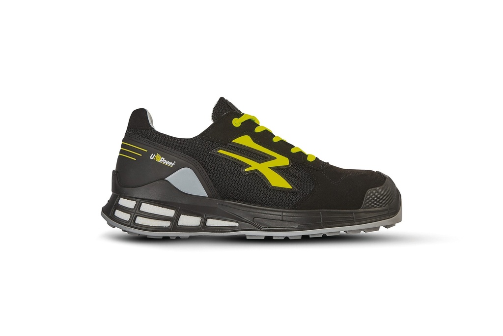 [UPRN20026-Black / yellow-40 eu] Chaussures de sécurité Elvis (UPRN20026) (40 eu)