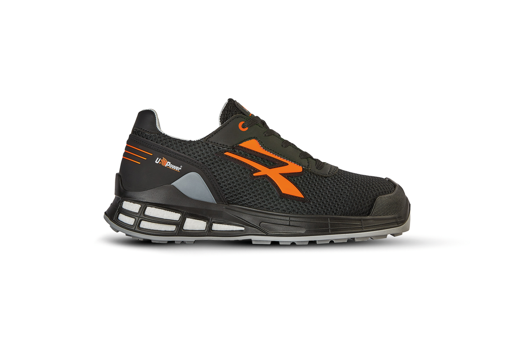 [UPRN20036-Black / orange-40 eu] Chaussures de sécurité Irvin (UPRN20036) (40 eu)