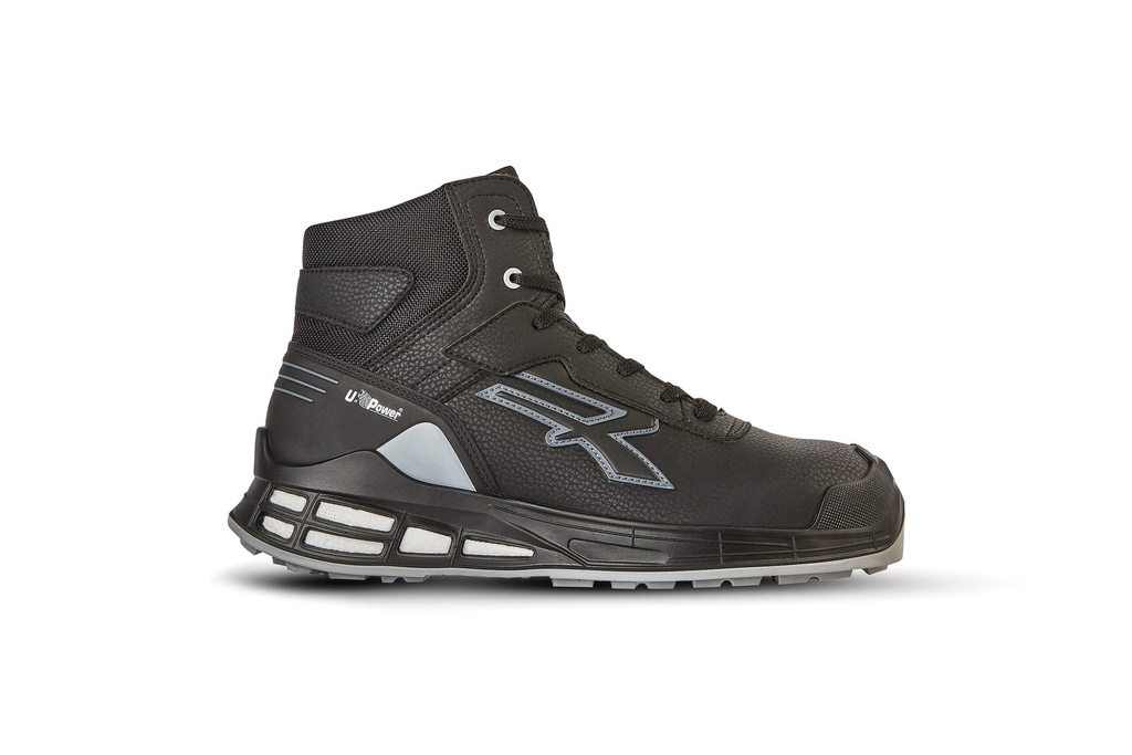 [UPRN10094-Black / grey-40 eu] Chaussures de sécurité Caleb (UPRN10094) (40 eu)
