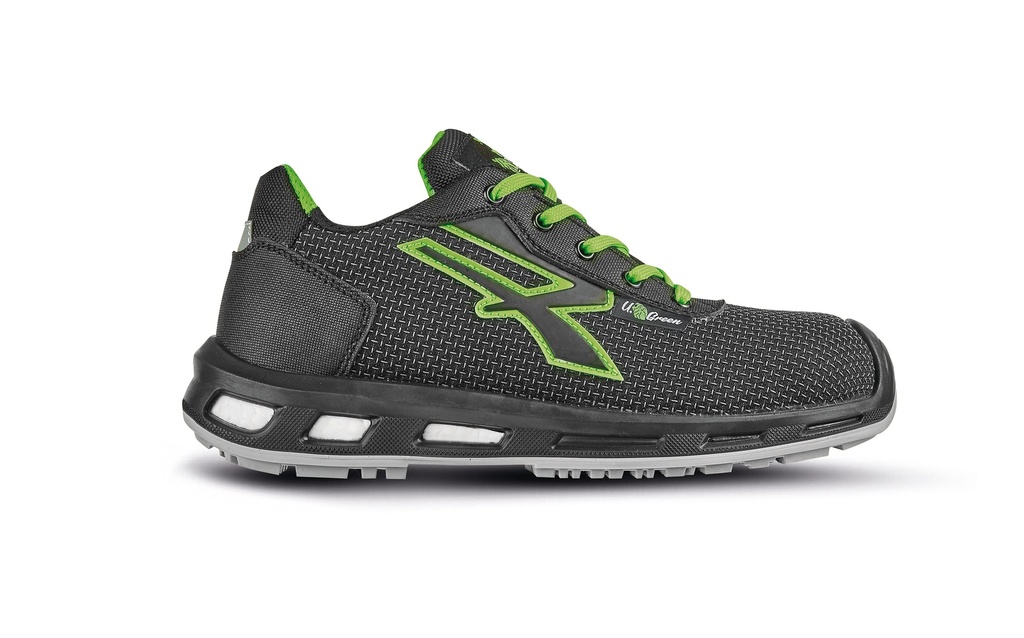 [UPRL20614-Black / green-40 eu] Chaussures de sécurité Malibu (UPRL20614) (40 eu)