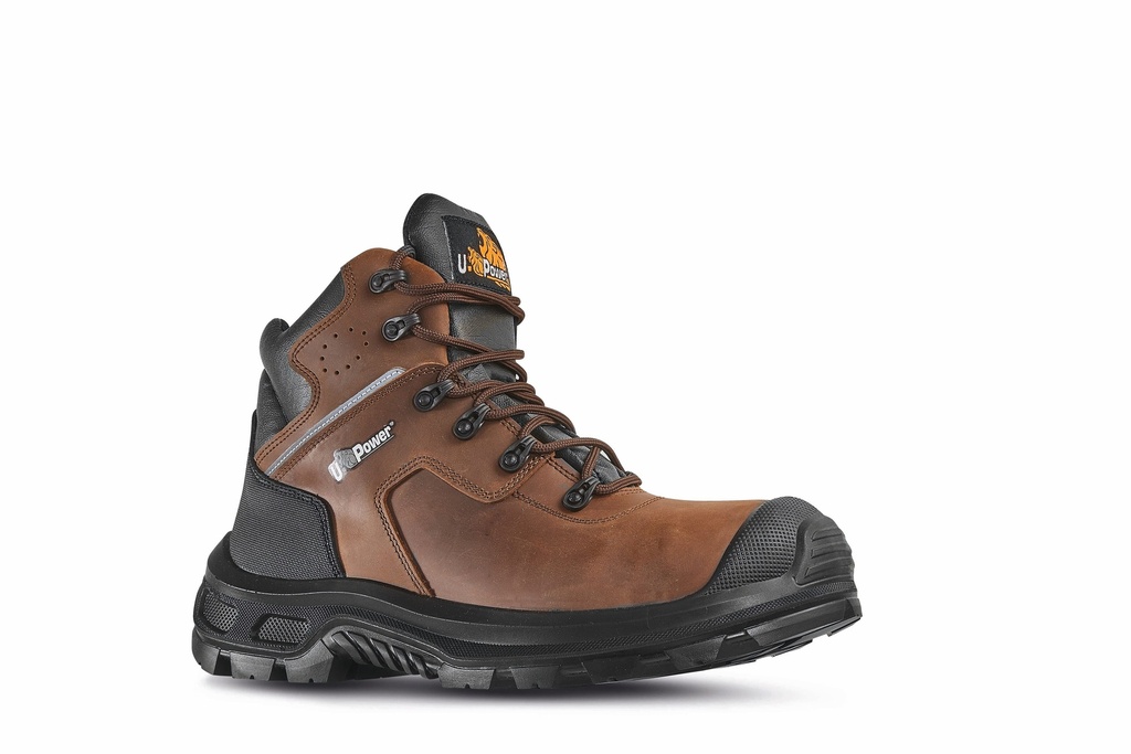 [UPRI11014-Brown / black-40 eu] Chaussures de sécurité Helsinki UK (UPRI11014) (40 eu)