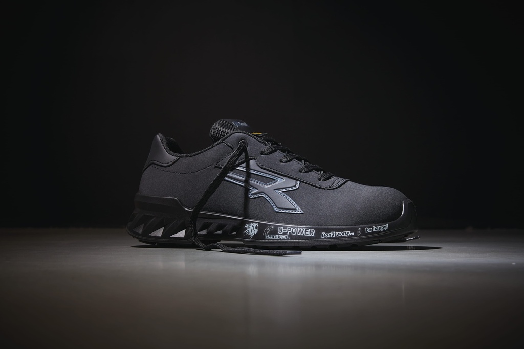 [UPRV20024-Black / grey-40 eu] Chaussures de sécurité Ben (UPRV20024) (40 eu)