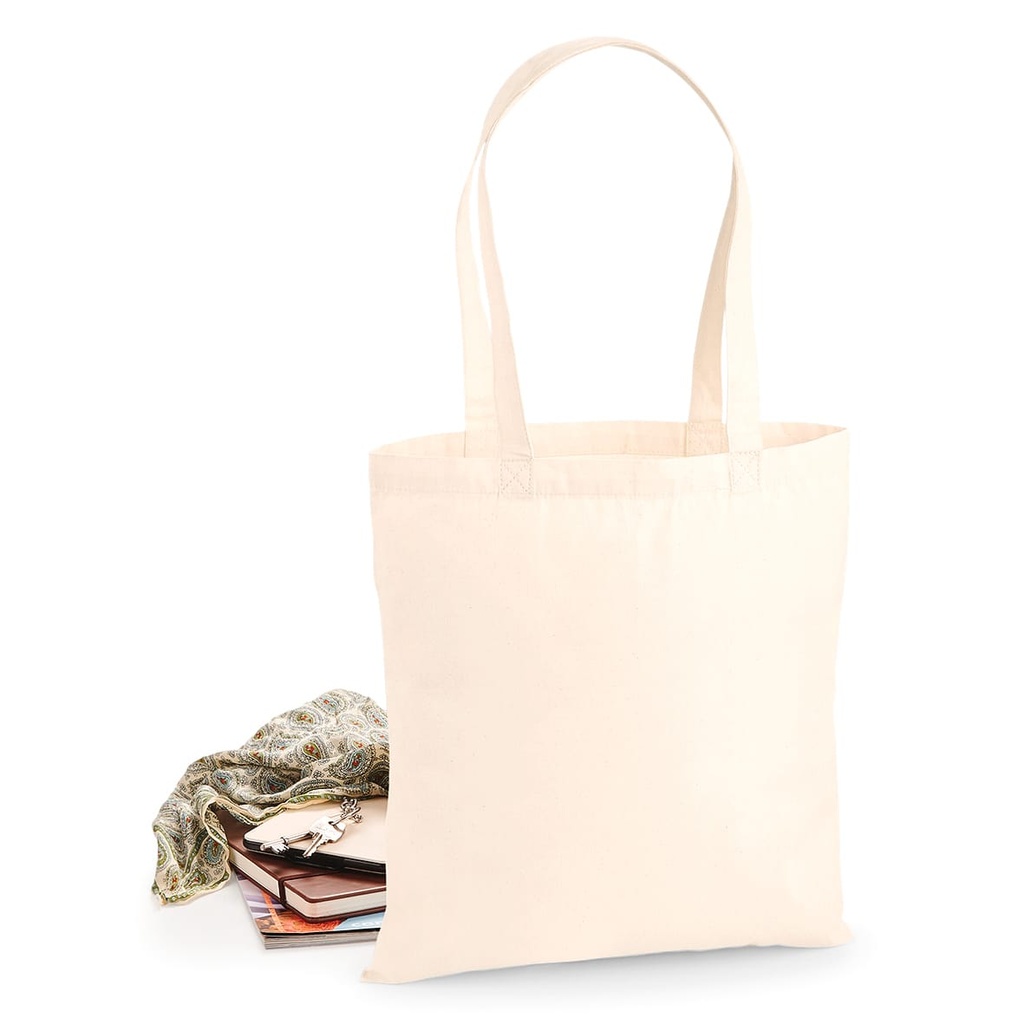 [W201-Classic red-One size] Sac en coton premium (W201) (Classic red)