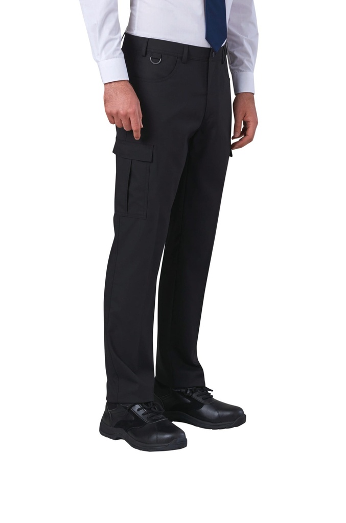 [BT8968-Black-28 uk] Pantalon Cargo Tours Homme (BT8968) (Black, 28 uk)