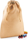 Sac à cordelette en jute (W415)
