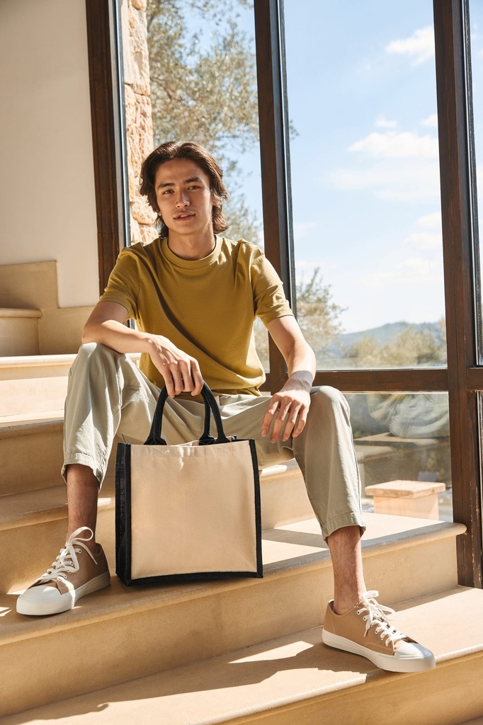 Sac cabas en jute (W421)
