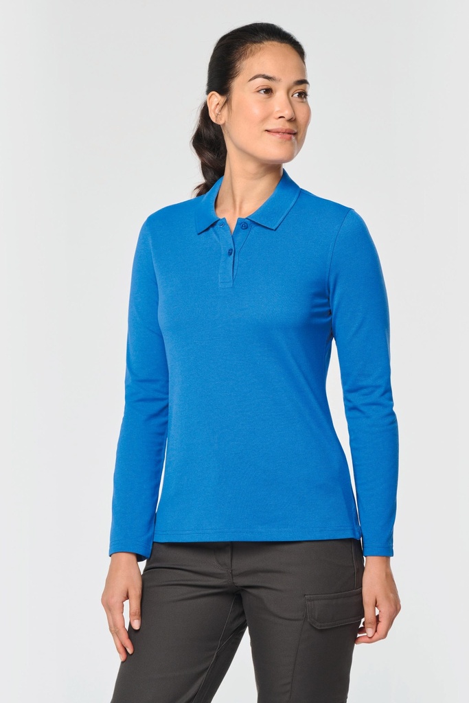 Polo manches longues femme (WK277)