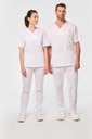 Tunique coton manches courtes unisexe (WK504)