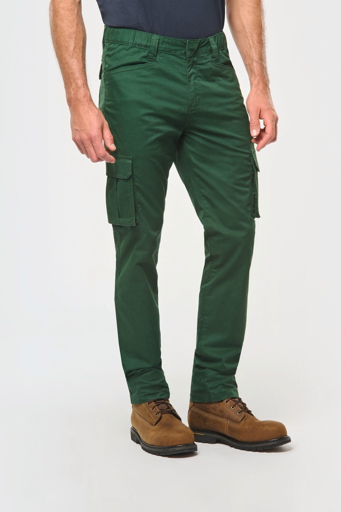 Pantalon multipoches écoresponsable homme (WK703)
