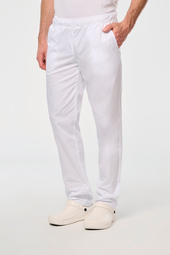 [WK707-Black-S] Pantalon polycoton homme (WK707) (Black, S)
