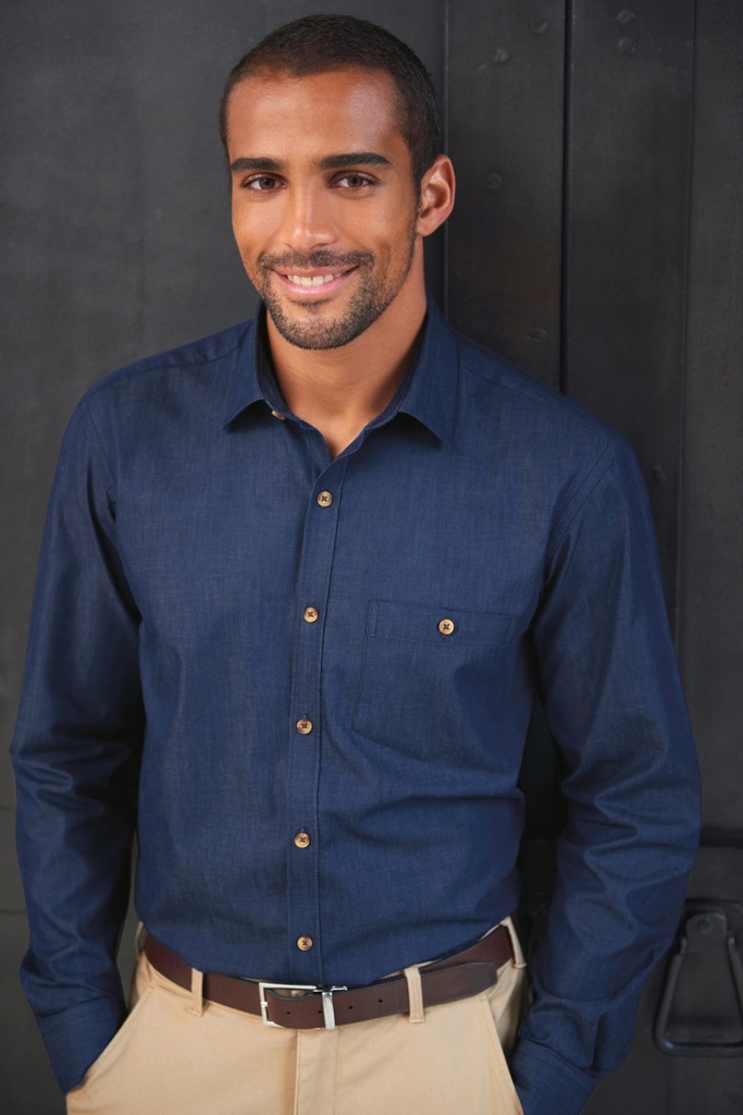[BT7886-Denim-16 uk] Chemise Jasper (BT7886) (16 uk)