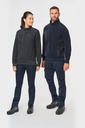 Polaire écoresponsable col zippé unisexe (WK905)