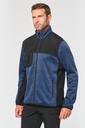 Veste recyclée en polytricot homme (WK9108)