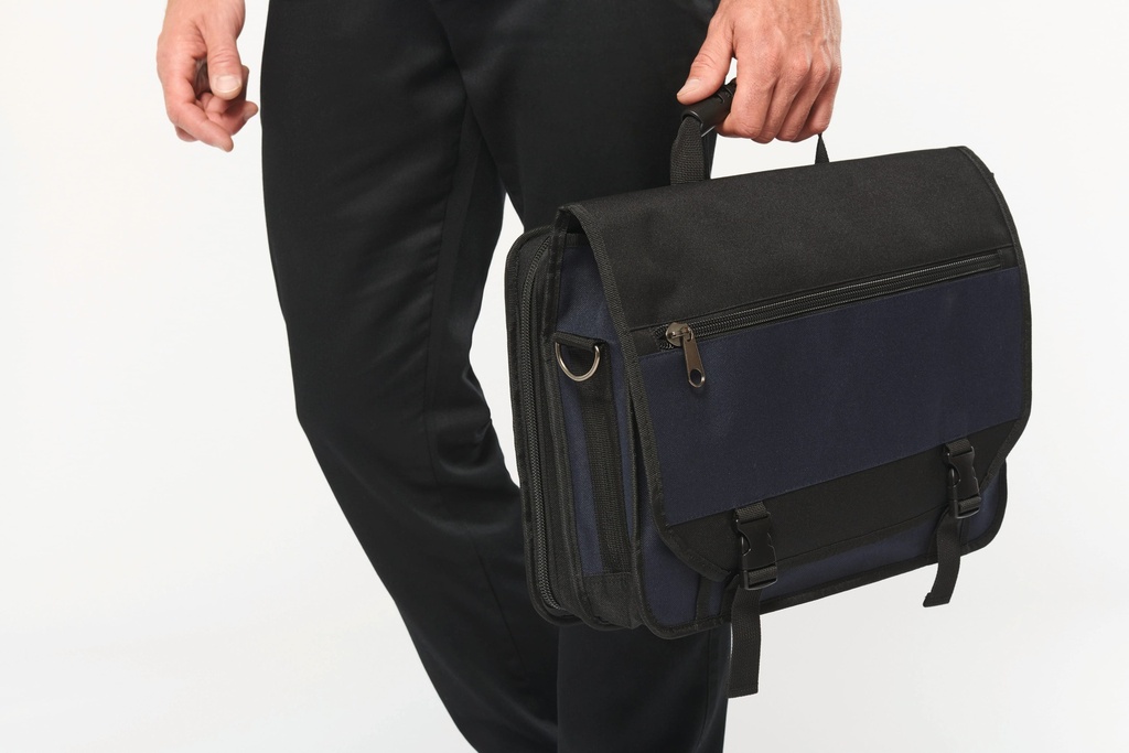 [WKI0401-Black / navy-One size] Sac à bandoulière pour outils et ordinateurs portables (WKI0401)
