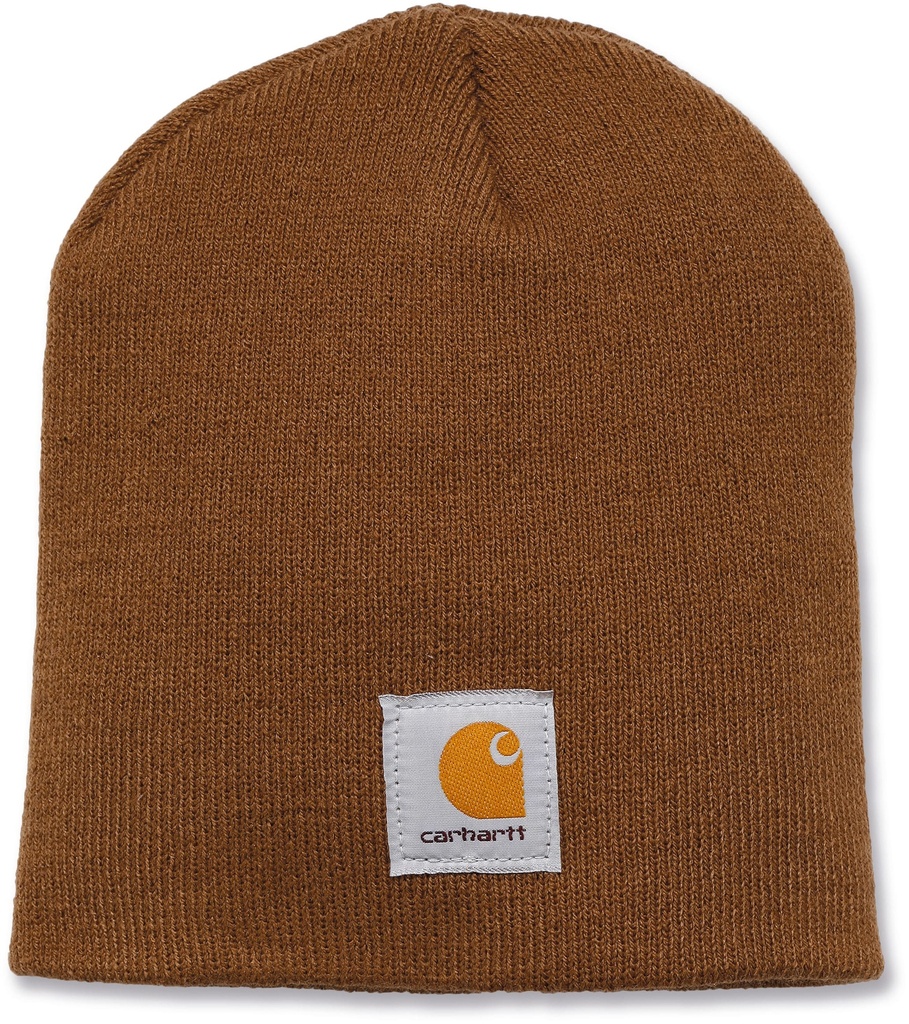 [CARA205-Black-One size] Bonnet tricoté (CARA205) (Black)