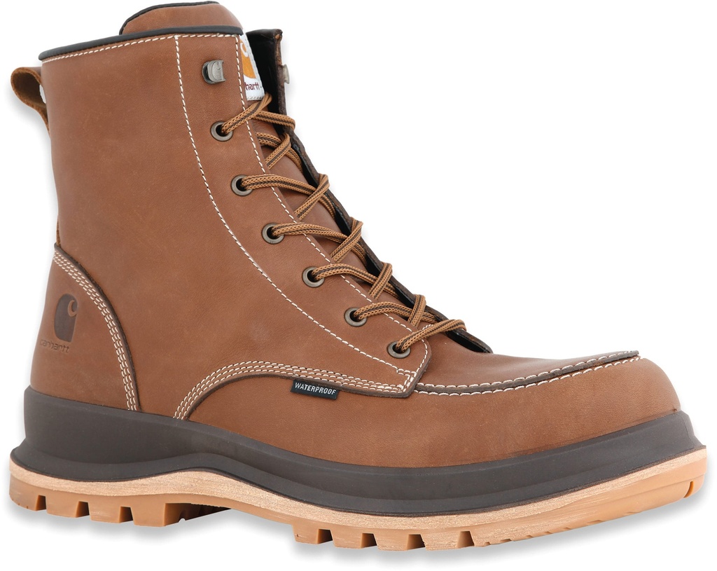 [CARF702901-Tan-6.5 us] Chaussures de sécurité homme Hamilton 6'' (CARF702901) (6.5 us)