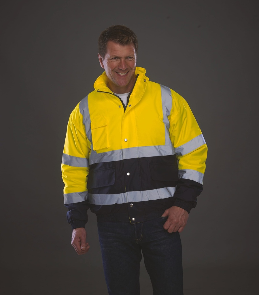 Blouson bicolore haute visibilité (YHVP218)