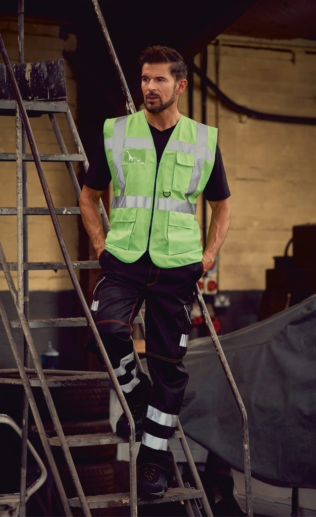 Gilet multifonction haute visibilité (YHVW801)