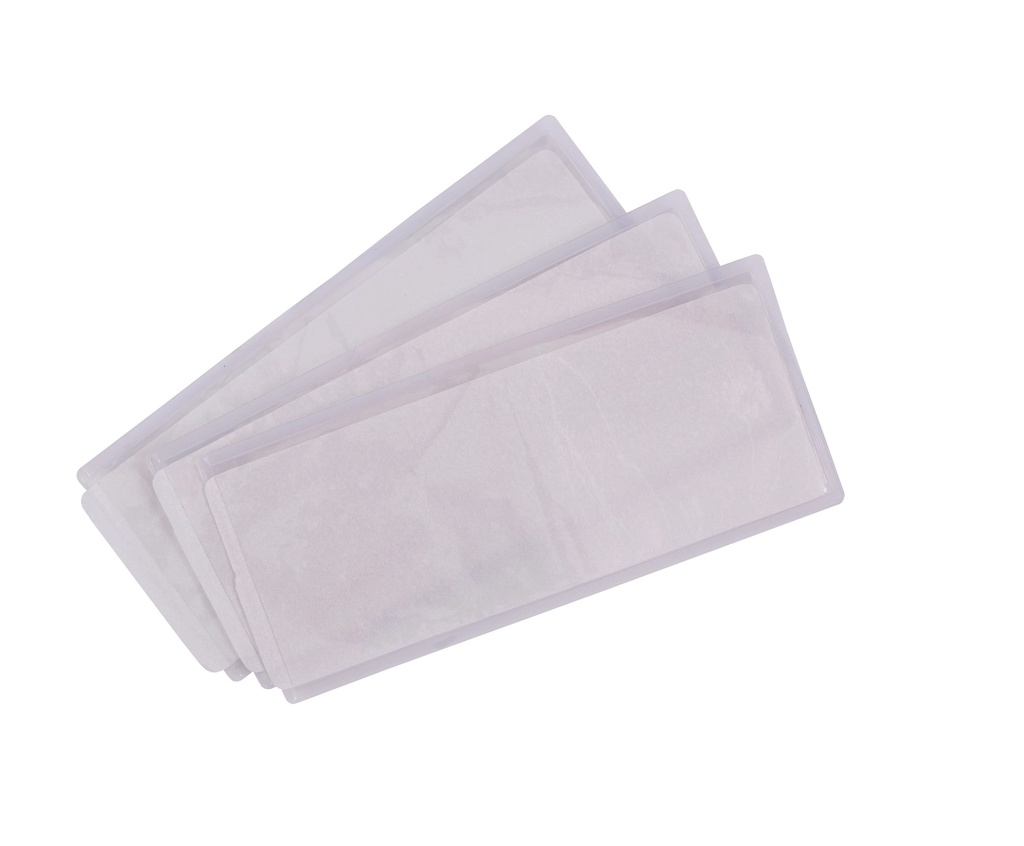 [YID05-Transparent-One size] Poches d'identité thermocollantes (1 unité = pack de 50) (YID05)