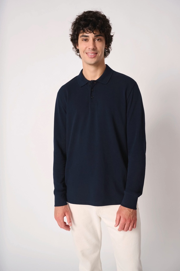 Polo piqué LSL homme (IB222)