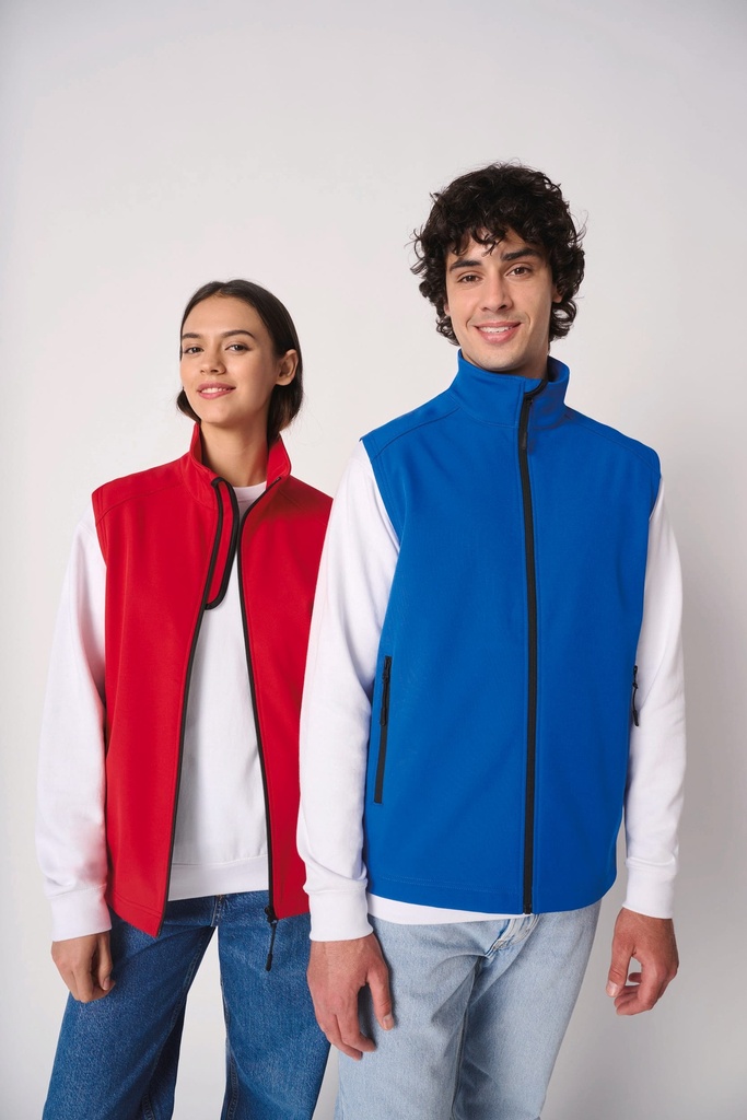 Bodywarmer softshell 2 couches unisexe (IB413)