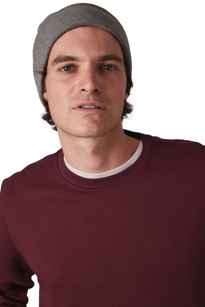 [KP533-Dark grey-One size] Bonnet avec revers - K-up Gold Label (KP533) (Dark grey)